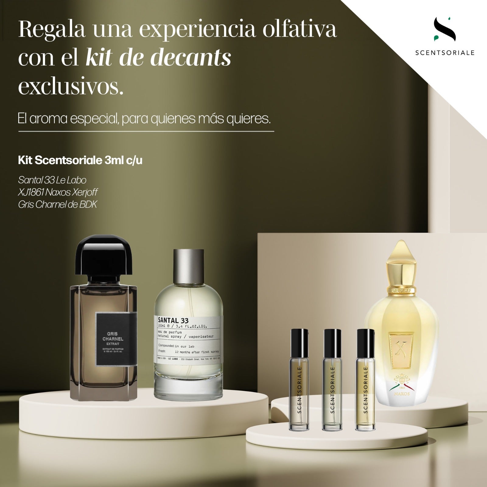 KIT SCENTSORIALE 3 ML C/U